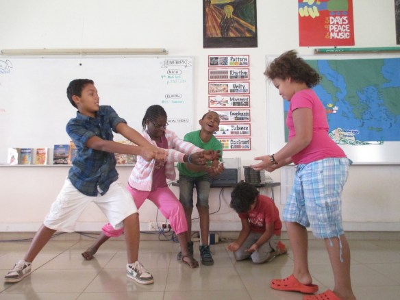 Our novel turns into live action.