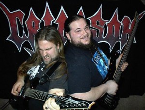 The boys of Crimson Thorn. Rock on!  photo: Snipview