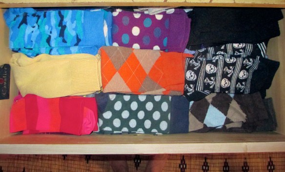 The sock drawer.